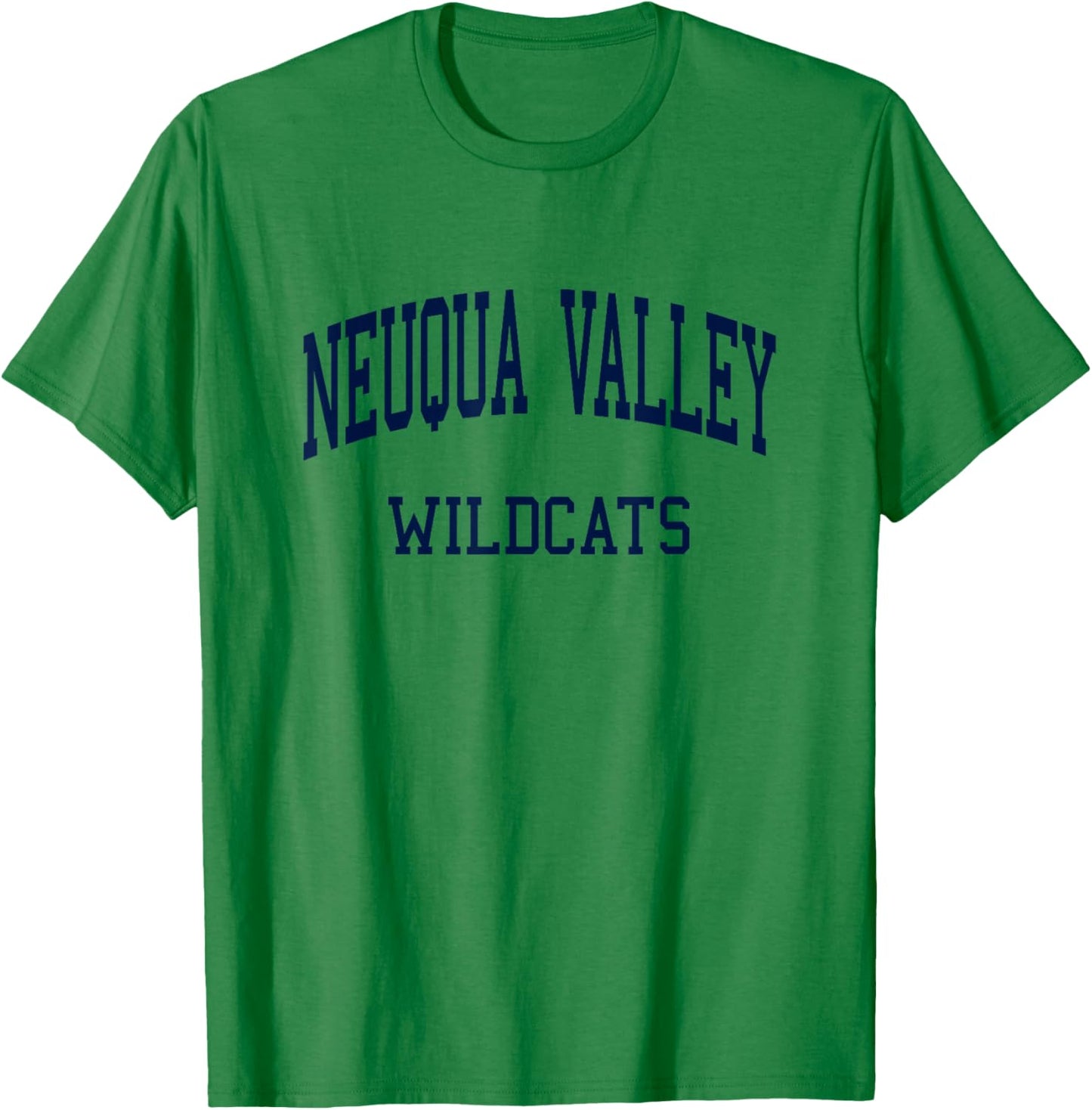 Neuqua Valley HS Naperville IL Retro T-Shirt - T-Shirt | Irish Green
