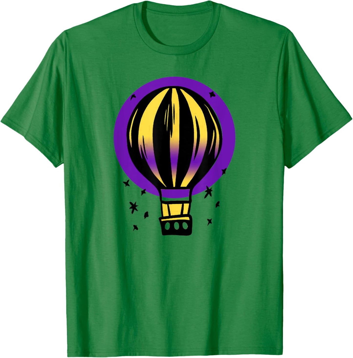 Intersex Pride Hot Air Balloon LGBT Intersex Flag Outdoor T-Shirt - T-Shirt | Irish Green