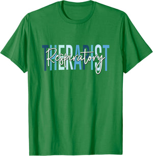 Respiratory Therapist Nurse Respiratory Therapy RT Nurse T-Shirt - T-Shirt | Irish Green