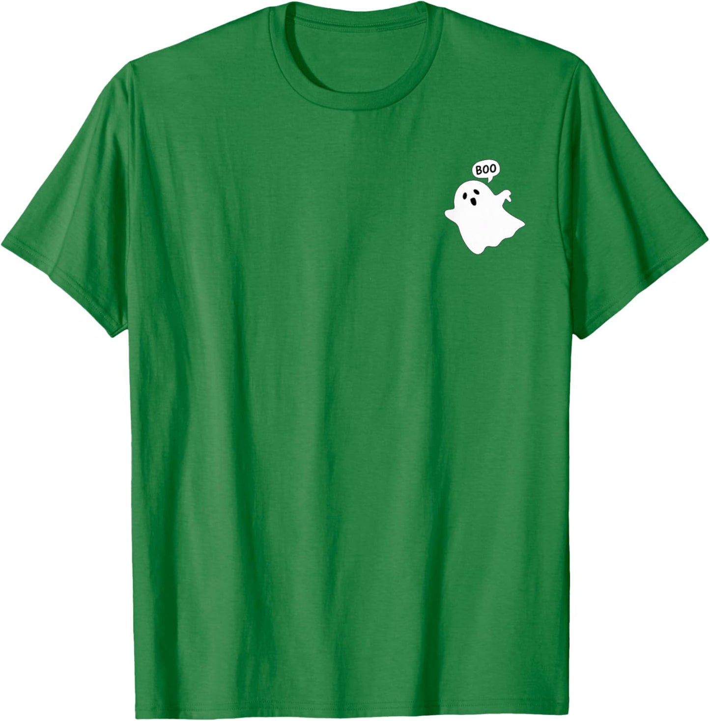 Thumbs Down Ghost Screaming Boo Disapproval Ghost halloween T-Shirt - T-Shirt | Irish Green