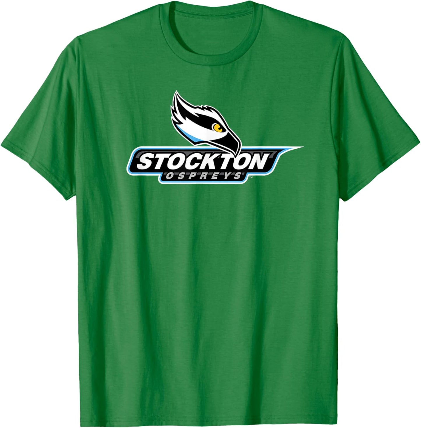 Stockton University Ospreys Logo T-Shirt - T-Shirt | Irish Green