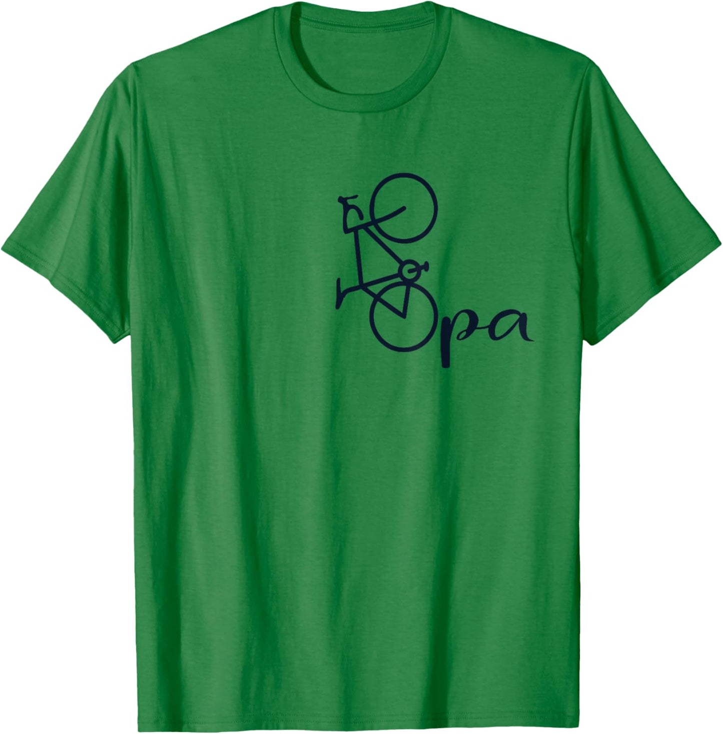 Großpapa Fahrrad Fahren - Radeln Radsportler Opa T-Shirt - T-Shirt | Irish Green