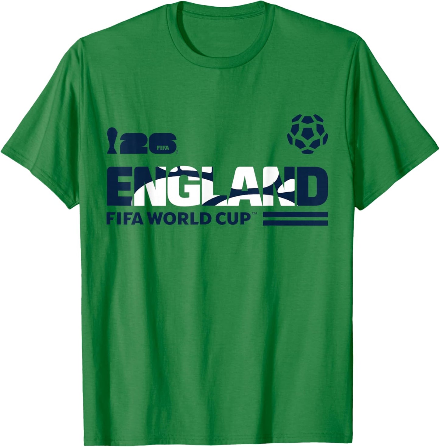 Championnat du Monde de la FIFA 26 Qualification Angleterre T-Shirt - T-Shirt | Irish Green