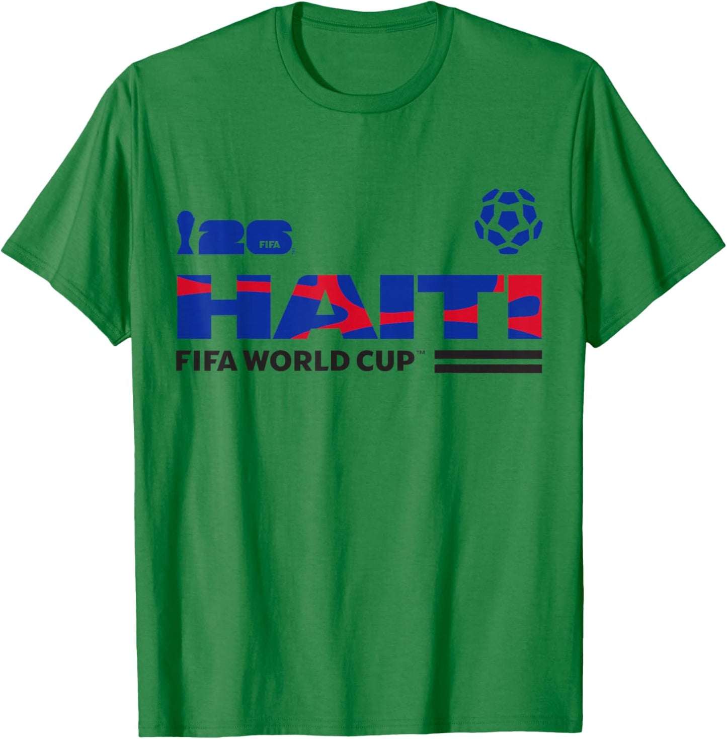 FIFA World CUP26 Qualifier Haiti T-Shirt - T-Shirt | Irish Green