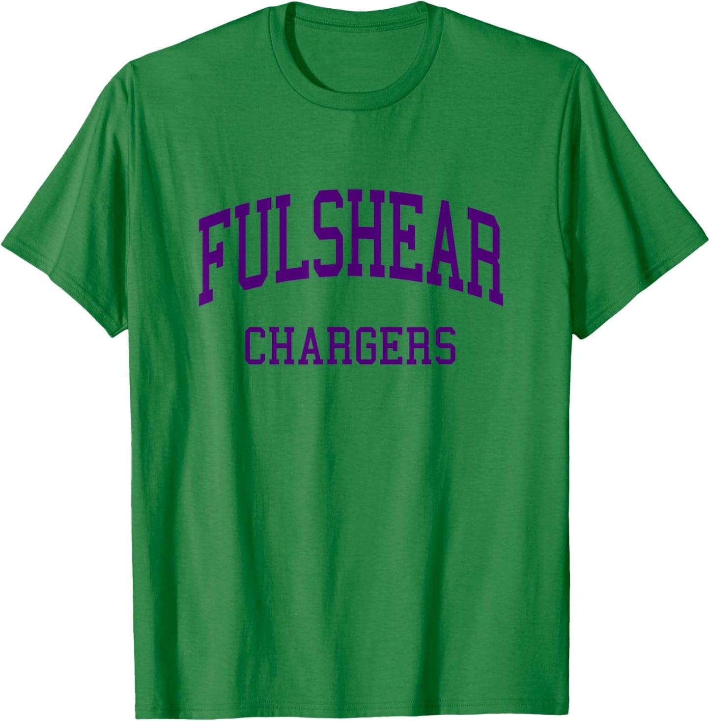 Fulshear High School HS Fulshear TX Retro T-Shirt - T-Shirt | Irish Green
