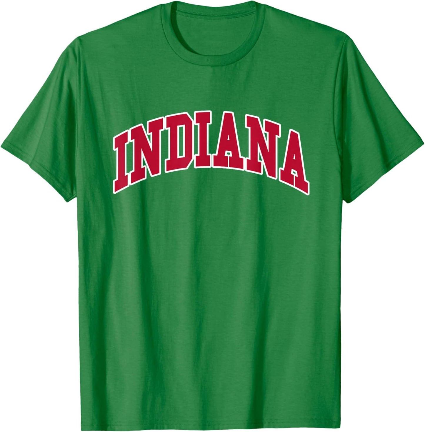 Indiana - Throwback Design T-Shirt - T-Shirt | Irish Green