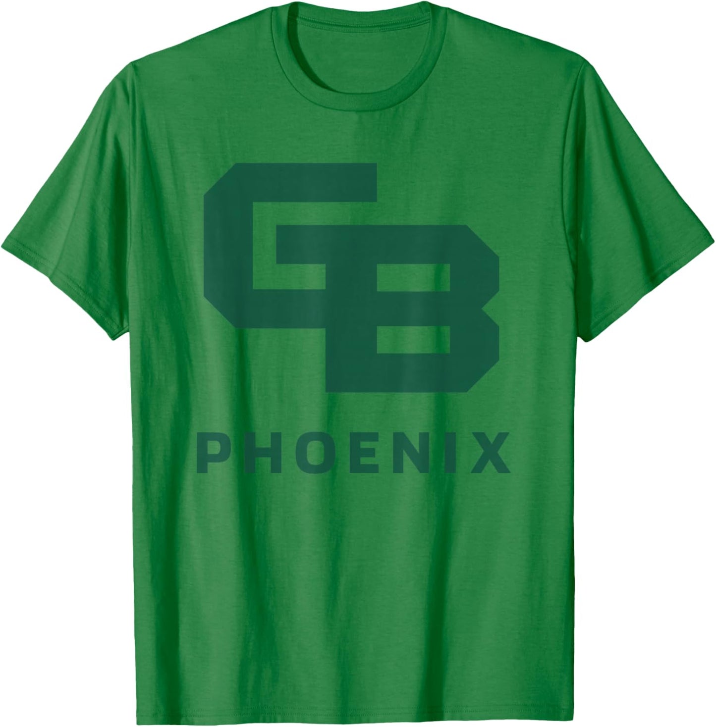 Wisconsin Green Bay Phoenix Icon Officially Licensed T-Shirt - T-Shirt | Irish Green