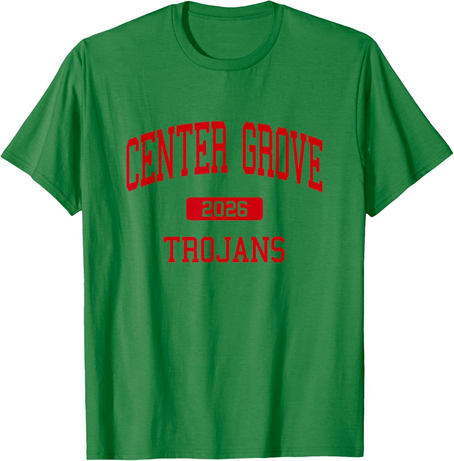 Center Grove High School Class of 2026 Greenwood in T-Shirt - T-Shirt | Irish Green