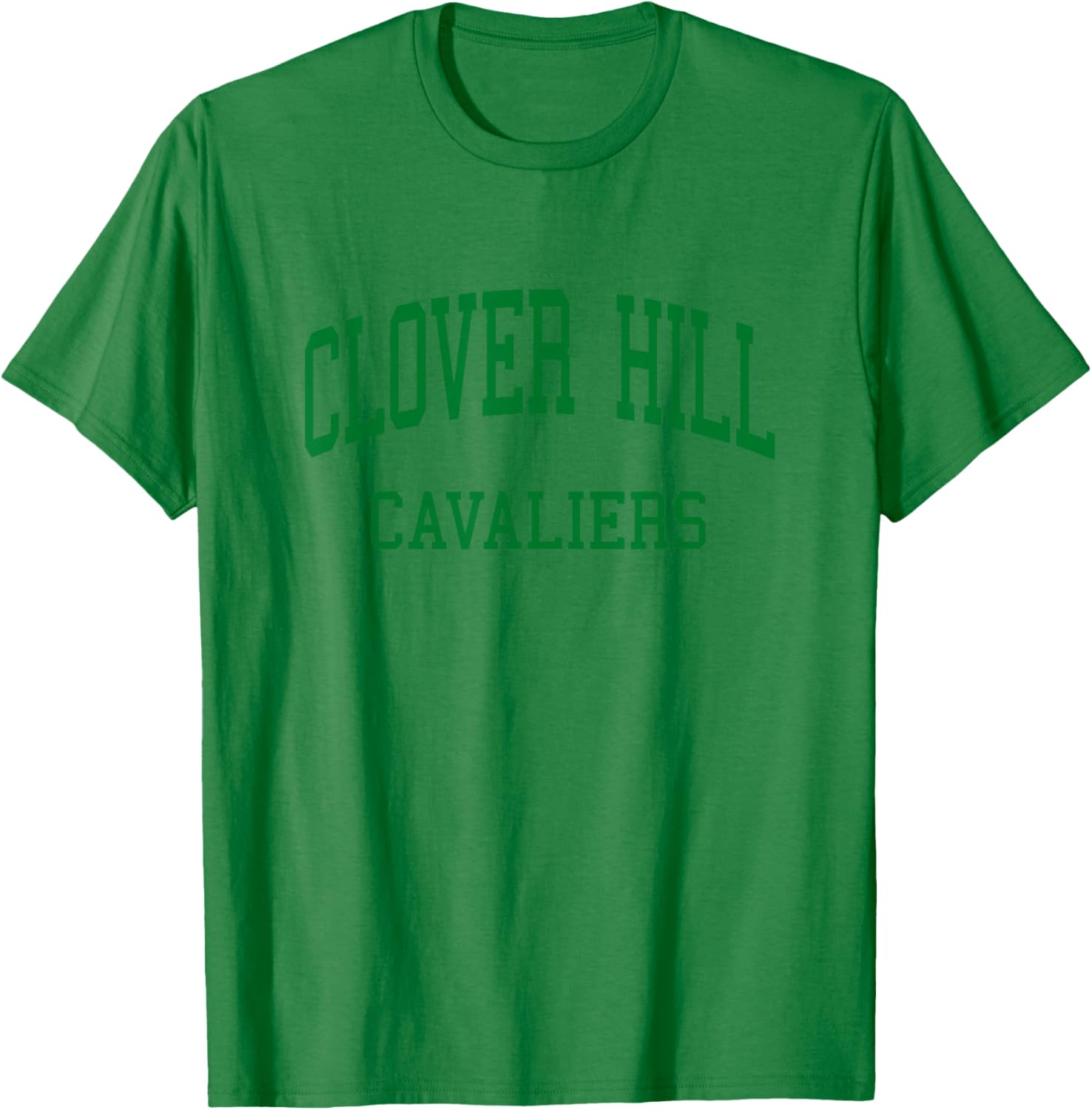 Clover Hill High School HS Midlothian VA Retro T-Shirt - T-Shirt | Irish Green