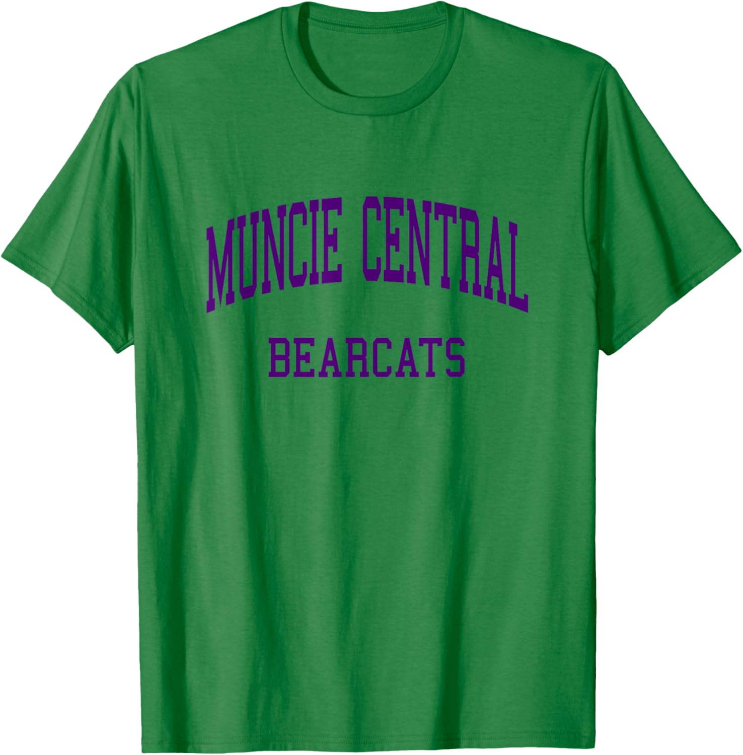 Muncie Central High School HS Muncie in Retro T-Shirt - T-Shirt | Irish Green