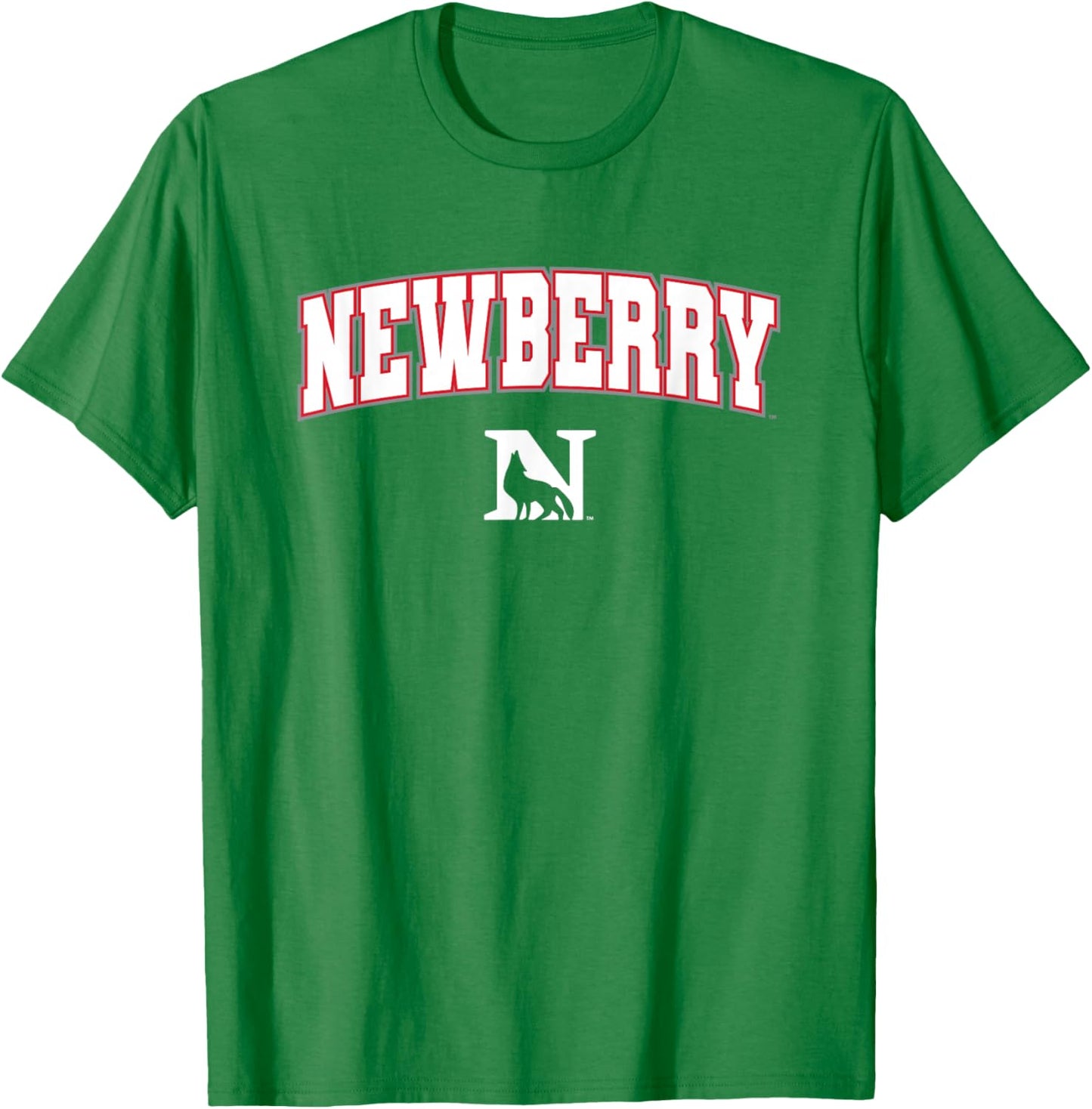 Newberry College Wolves Arch Logo T-Shirt - T-Shirt | Irish Green