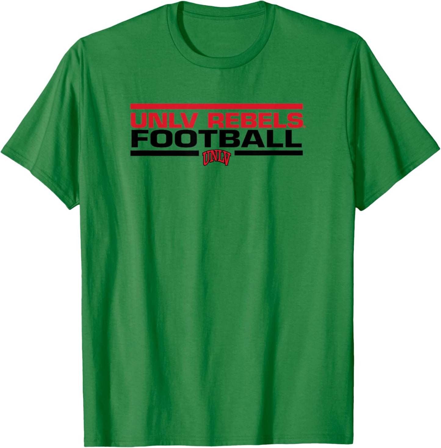 UNLV Rebels Football Tackle White Officially Licensed T-Shirt - T-Shirt | Irish Green