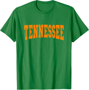 Tennessee - Throwback Design - Classic T-Shirt - T-Shirt | Irish Green