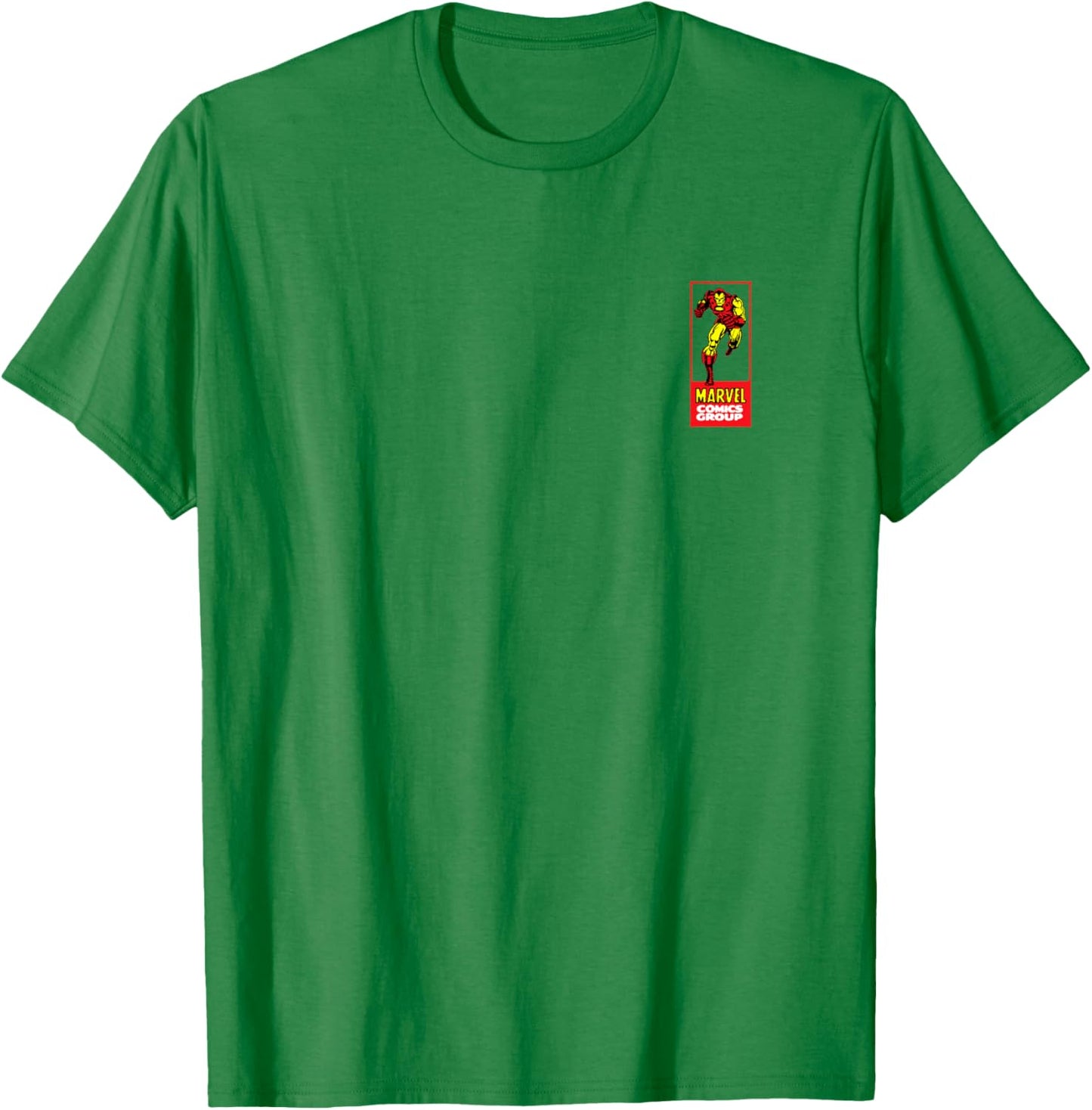 Iron Man - Comic Panels T-Shirt - T-Shirt | Irish Green