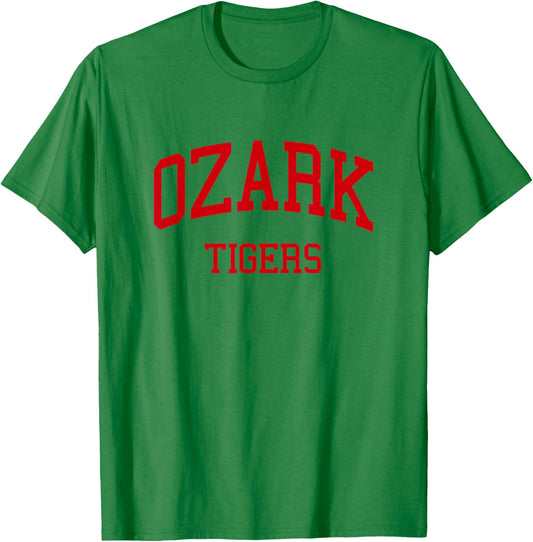 Ozark High School HS Ozark MO Retro T-Shirt - T-Shirt | Irish Green