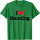 I love Running T-Shirt - T-Shirt | Irish Green