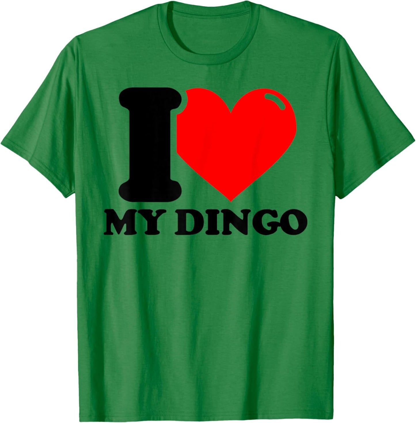 J'adore My Dingo T-Shirt - T-Shirt | Irish Green
