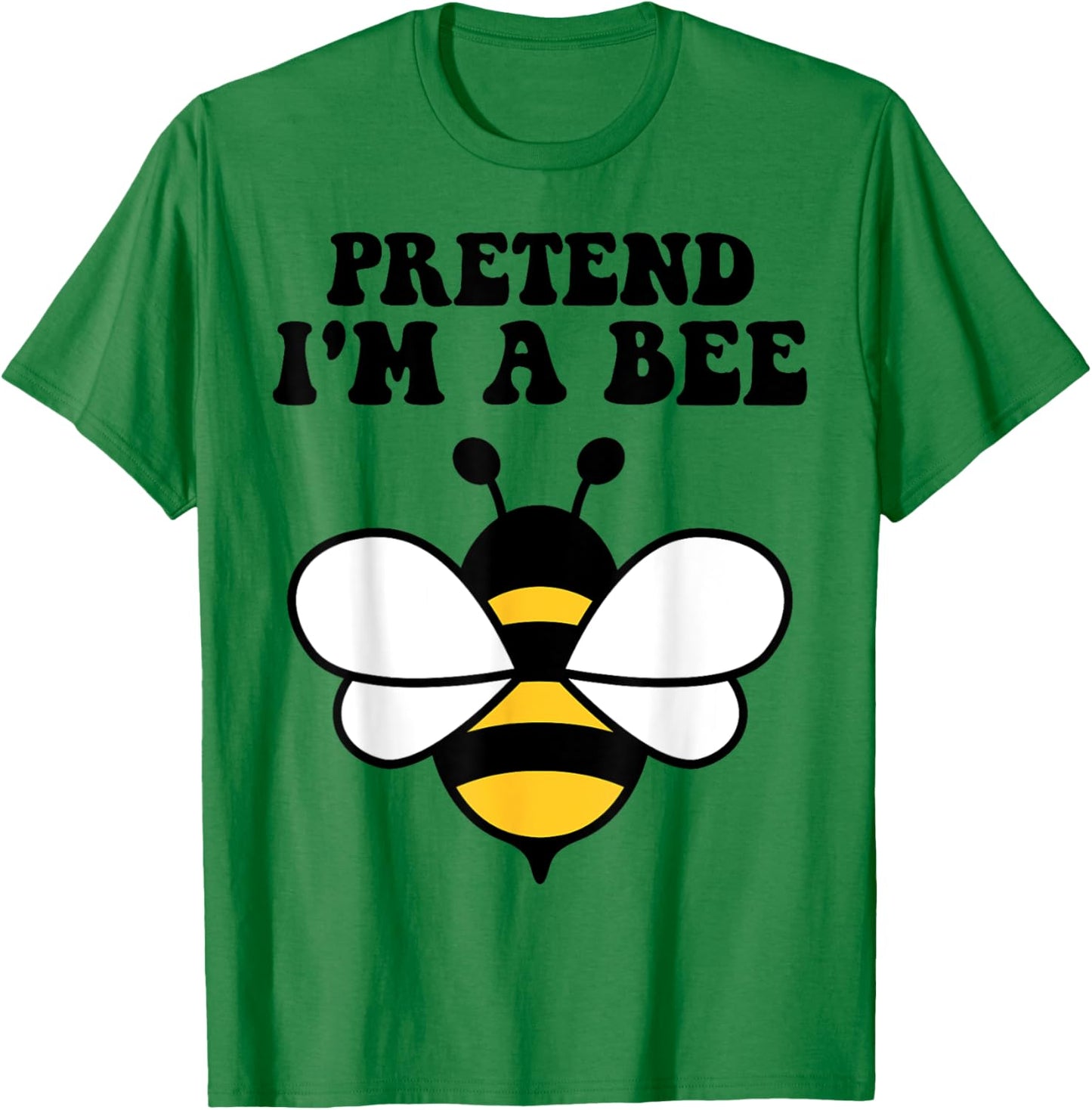 Halloween Yellow Costume Men Women Boys Pretend I'm a Bee T-Shirt - T-Shirt | Irish Green