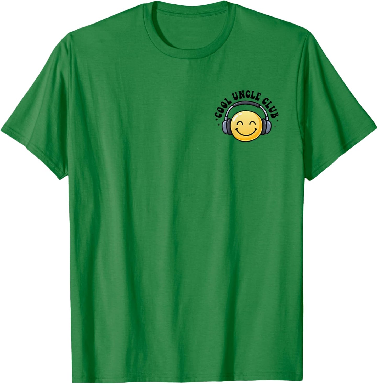 Cool Uncle Club Fathers Day 2026 Best Uncle Pocket T-Shirt - T-Shirt | Irish Green