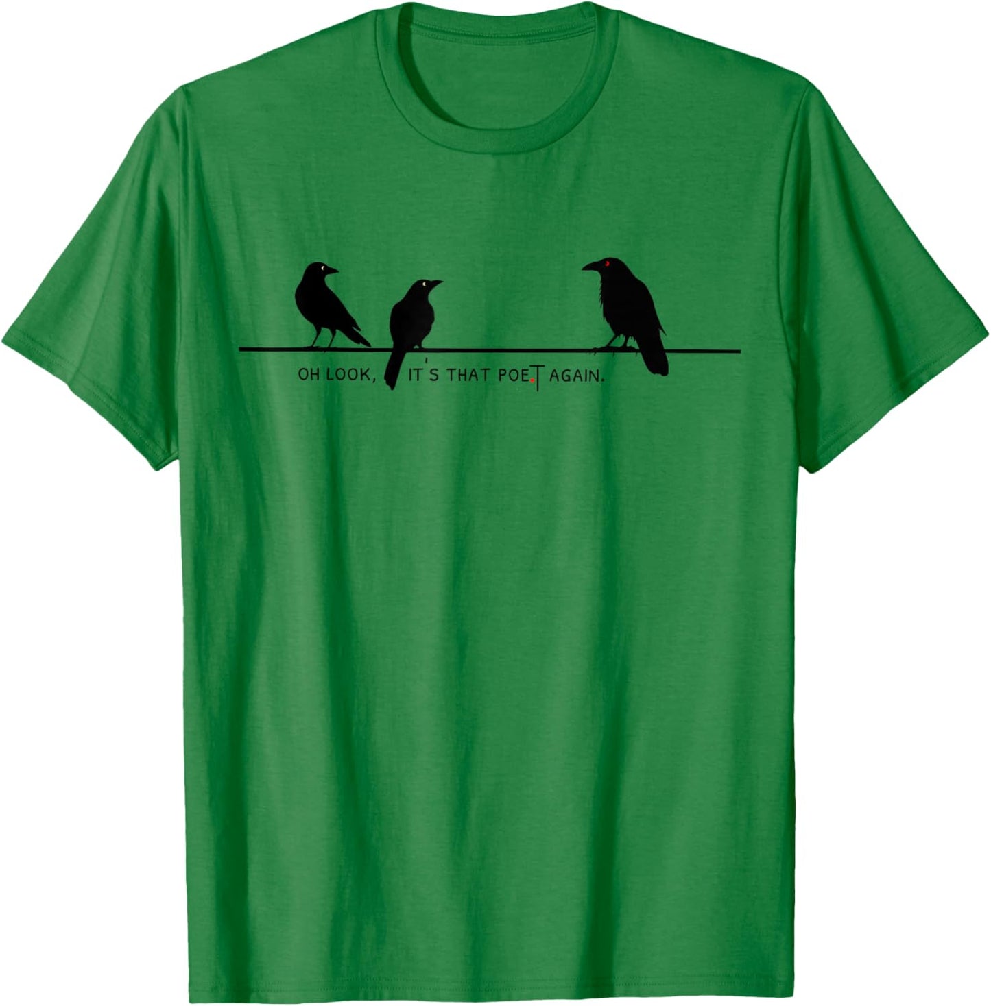 The Fallen Crow T-Shirt - T-Shirt | Irish Green