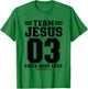 Christian - Team Jesus 03 Faith Hope Love T-Shirt - T-Shirt | Irish Green