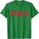 Nebraska - Throwback Design - Classic T-Shirt - T-Shirt | Irish Green
