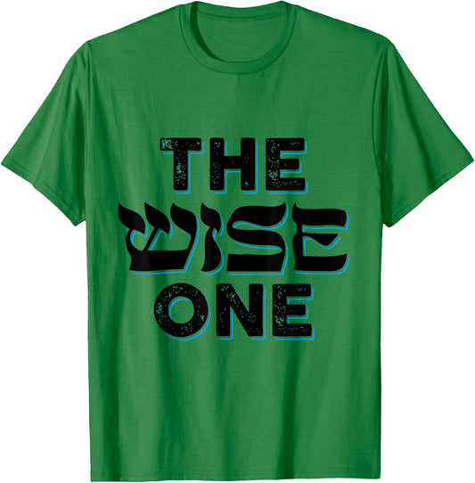 Funny Passover The Wise One Wise Son Pesach Jewish Seder T-Shirt - T-Shirt | Irish Green