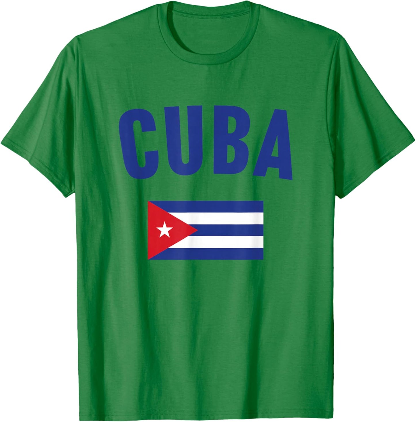 Cuba Flag T-Shirt - T-Shirt | Irish Green