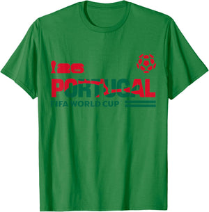 FIFA World CUP26 Qualifier Portugal T-Shirt - T-Shirt | Irish Green