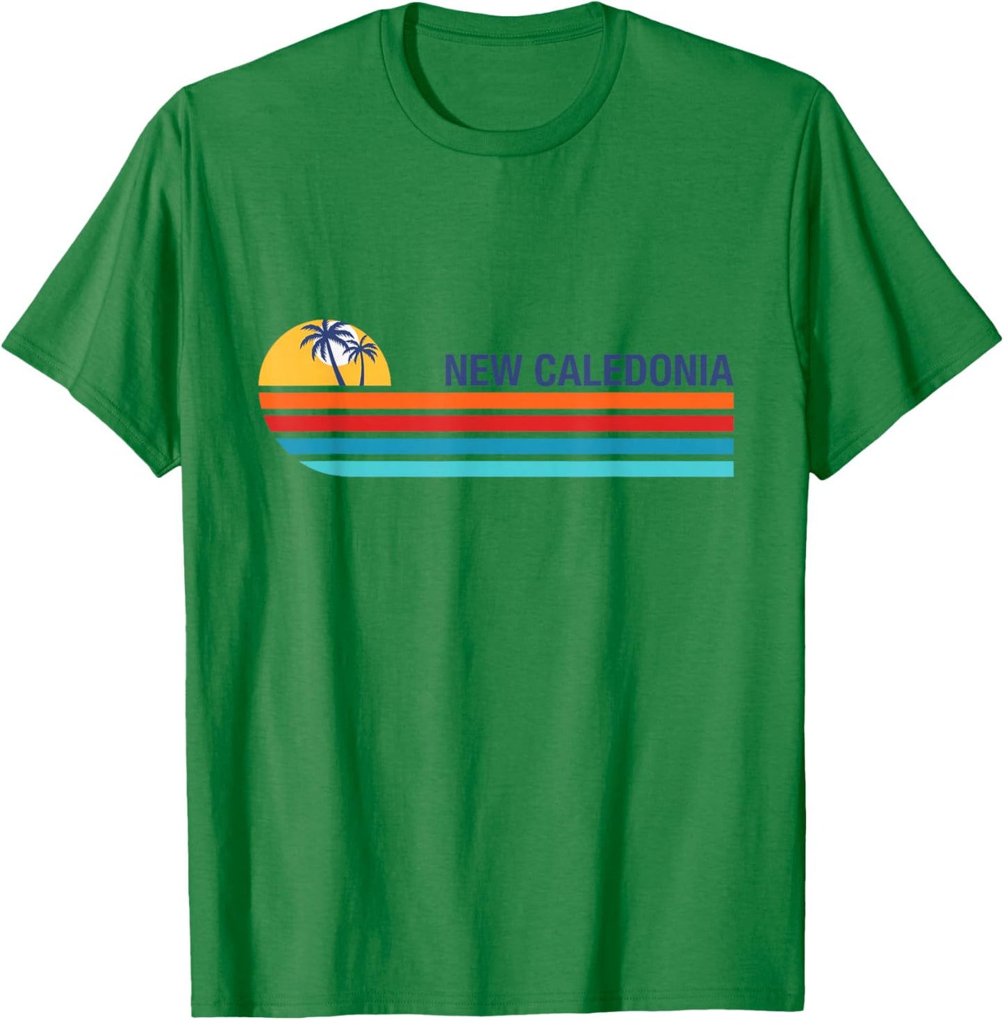 Paysage coloré de Nouvelle-Calédonie T-Shirt - T-Shirt | Irish Green