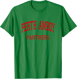 Perth Amboy High School HS Perth Amboy NJ Retro T-Shirt - T-Shirt | Irish Green