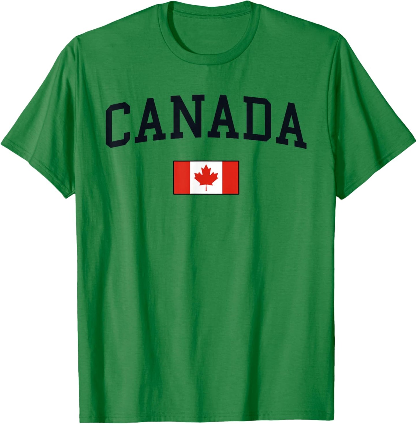 Canadian Flag Men Women Kids Canada T-Shirt - T-Shirt | Irish Green