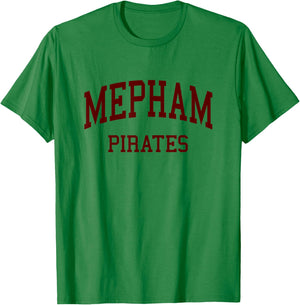 Mepham High School HS Bellmore NY Retro T-Shirt - T-Shirt | Irish Green