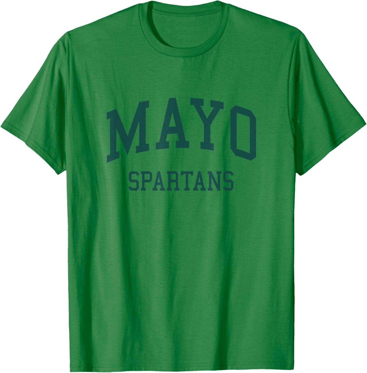 Mayo High School HS Rochester MN Retro T-Shirt - T-Shirt | Irish Green