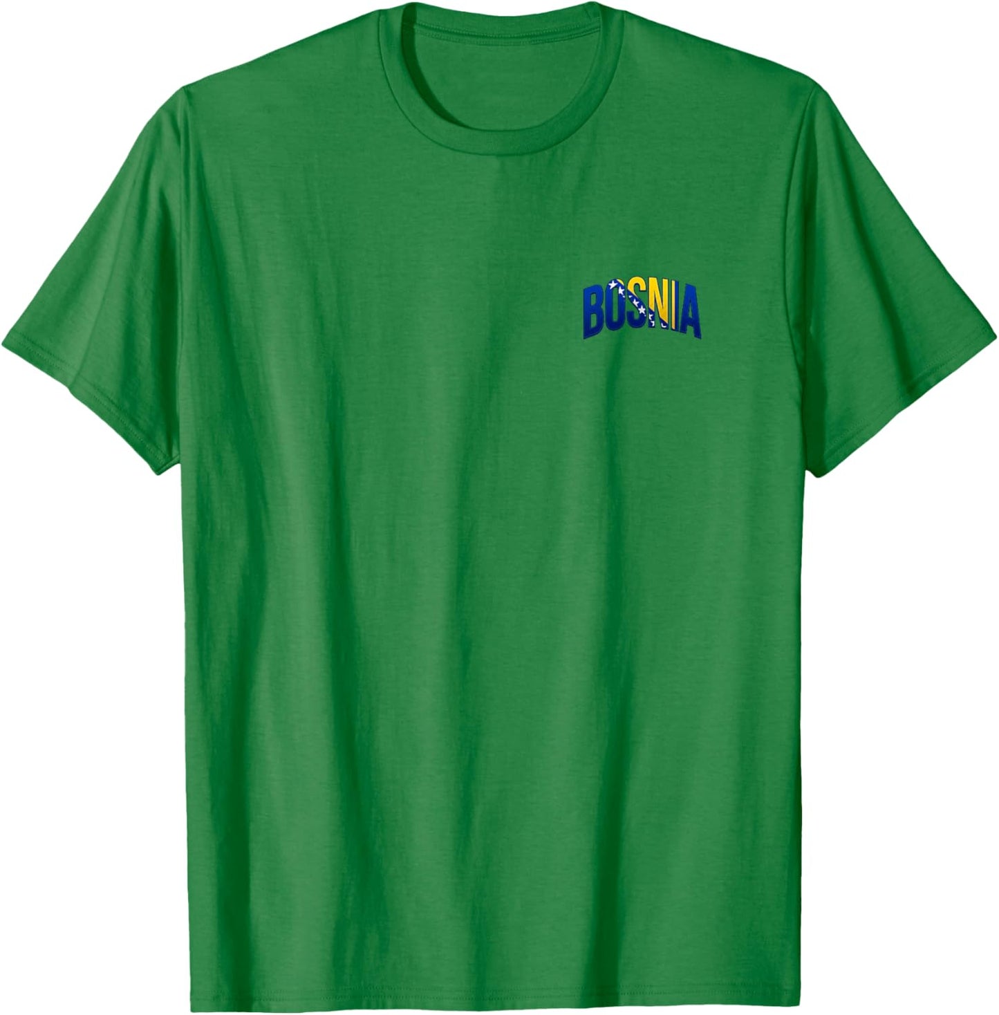 Bosnia Flag Bosnian Souvenirs Herzegovina Fans Sport Travel T-Shirt - T-Shirt | Irish Green