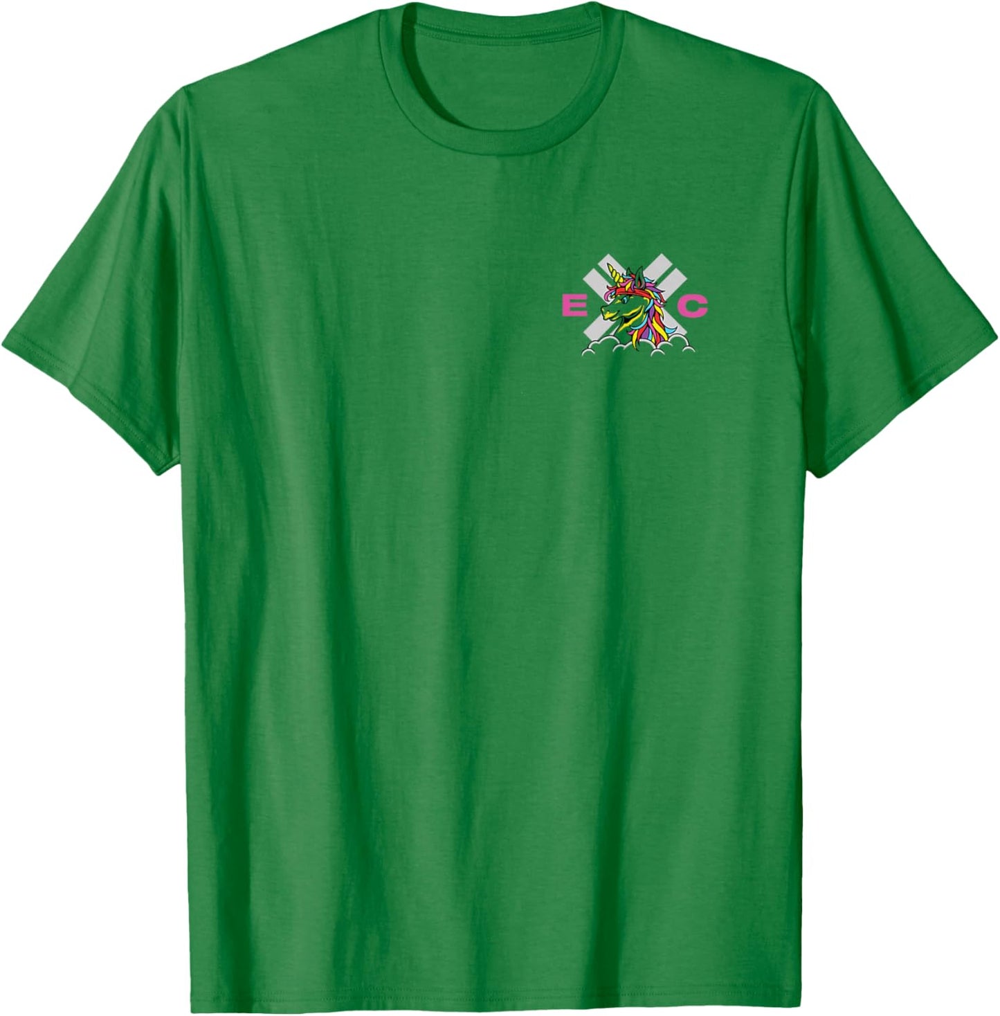 Spaceman Unicorn T-Shirt - T-Shirt | Irish Green
