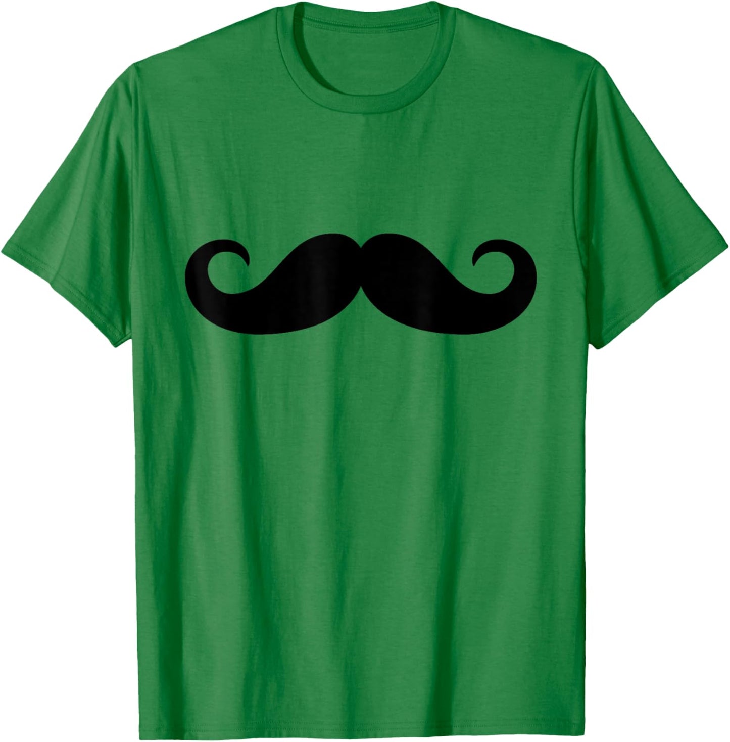 Pink Mustache T-Shirt - T-Shirt | Irish Green
