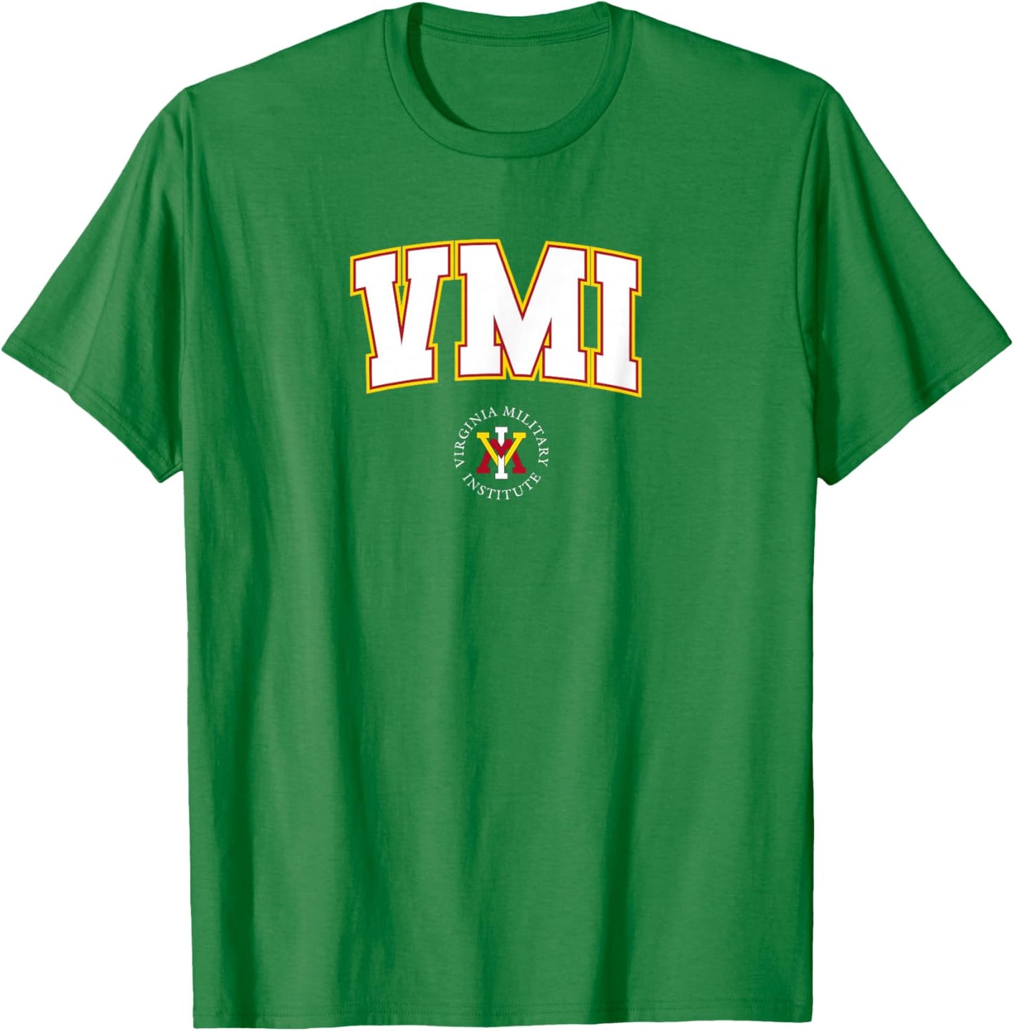 Virginia Military Institute VMI Keydets Arch Logo T-Shirt - T-Shirt | Irish Green