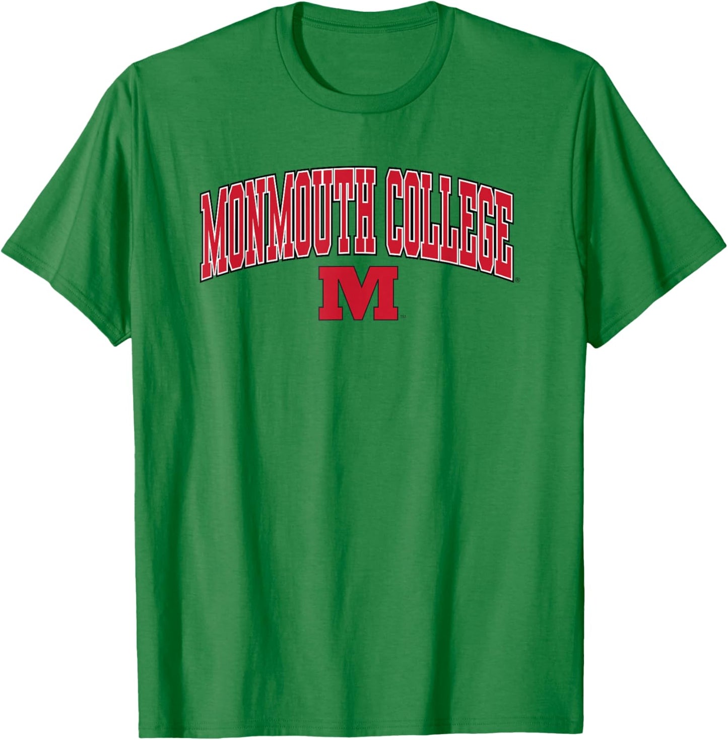 Monmouth College Fighting Scots Arch Over T-Shirt - T-Shirt | Irish Green