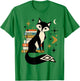 Vintage Retro Mid-Century Modern Look Fox 50s 60s Style T-Shirt - T-Shirt | Irish Green