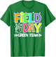 Field Day Green Team Funny for Teacher Kids Field Day Games T-Shirt - T-Shirt | Irish Green