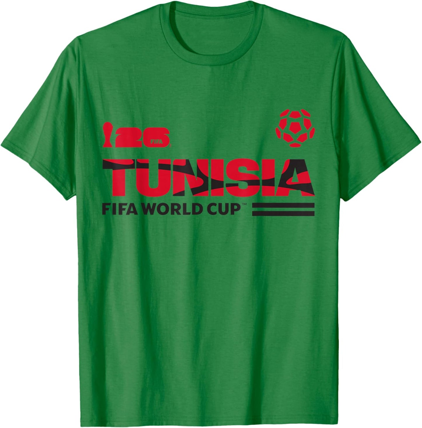 FIFA World CUP26 Qualifier Tunisia T-Shirt - T-Shirt | Irish Green