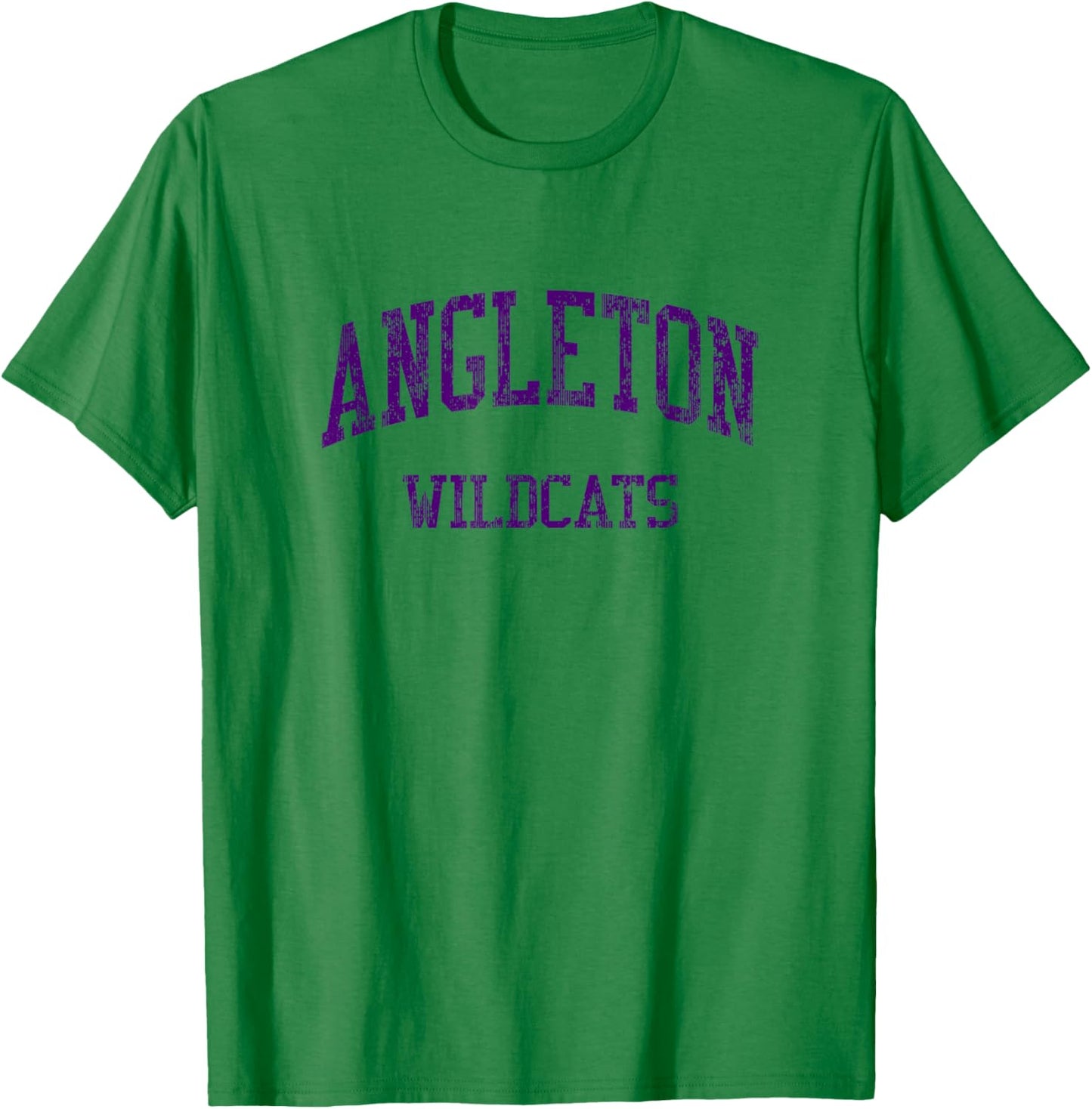 Angleton High School HS Angleton TX Vintage Sports T-Shirt - T-Shirt | Irish Green