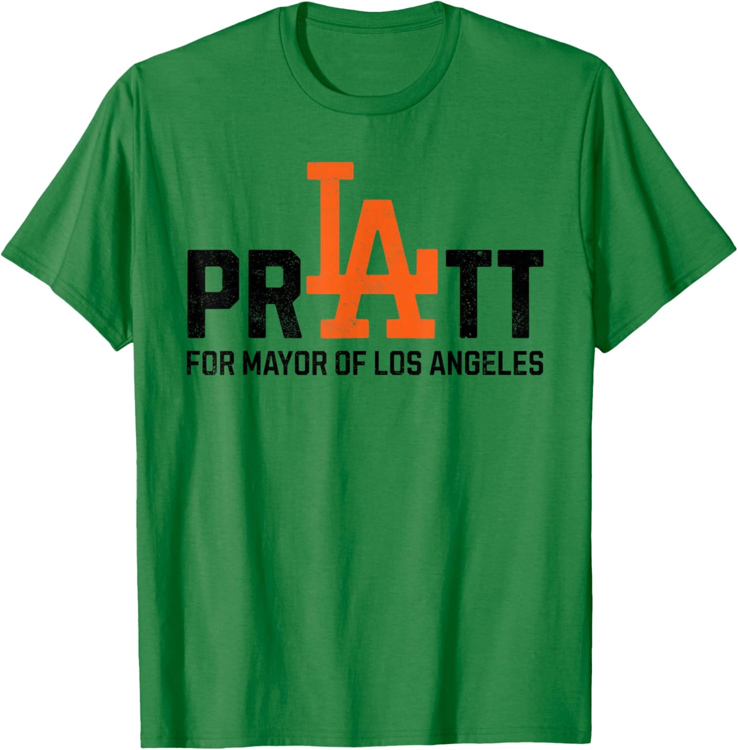 Pratt for Mayor T-Shirt - T-Shirt | Irish Green