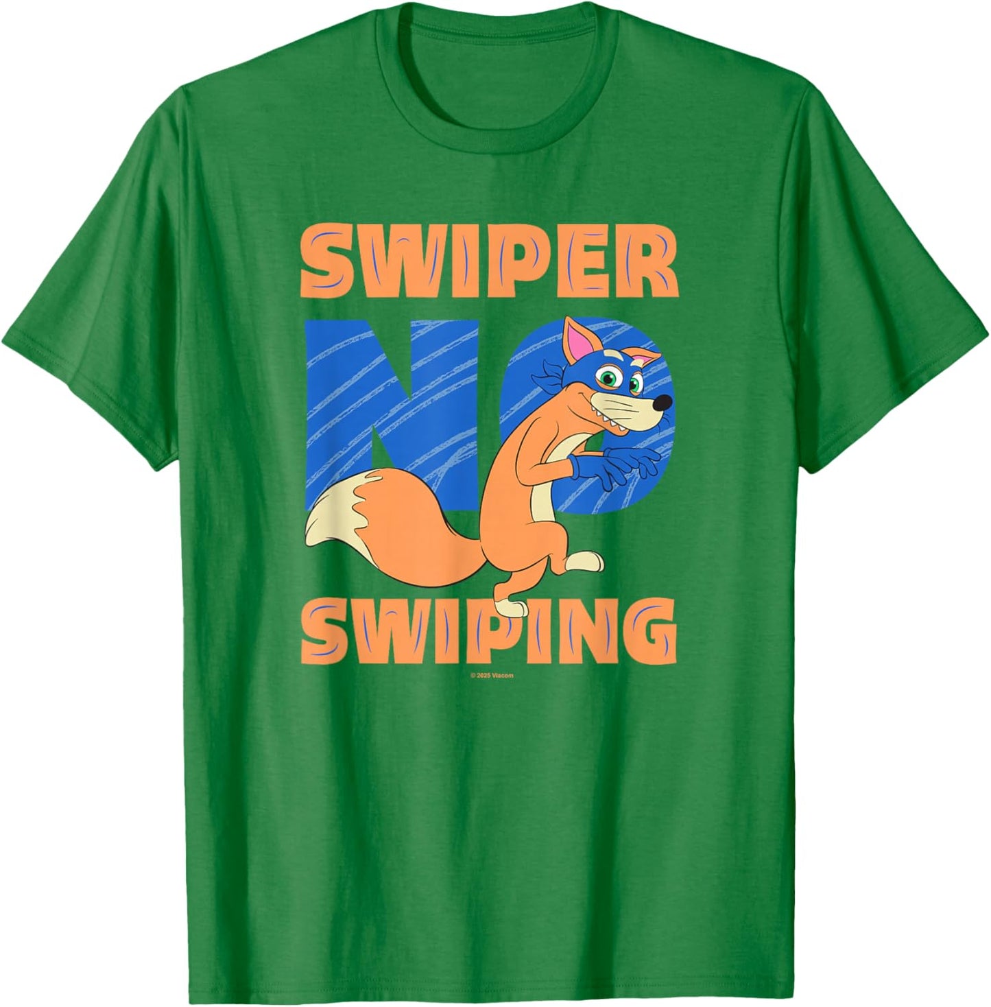 Dora (2024) Swiper No Swiping T-Shirt - T-Shirt | Irish Green