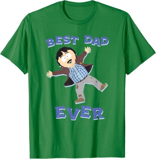 South Park Randy Best Dad Ever T-Shirt - T-Shirt | Irish Green