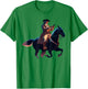 Paul Revere Texting On His Famous Ride T-Shirt - T-Shirt | Irish Green