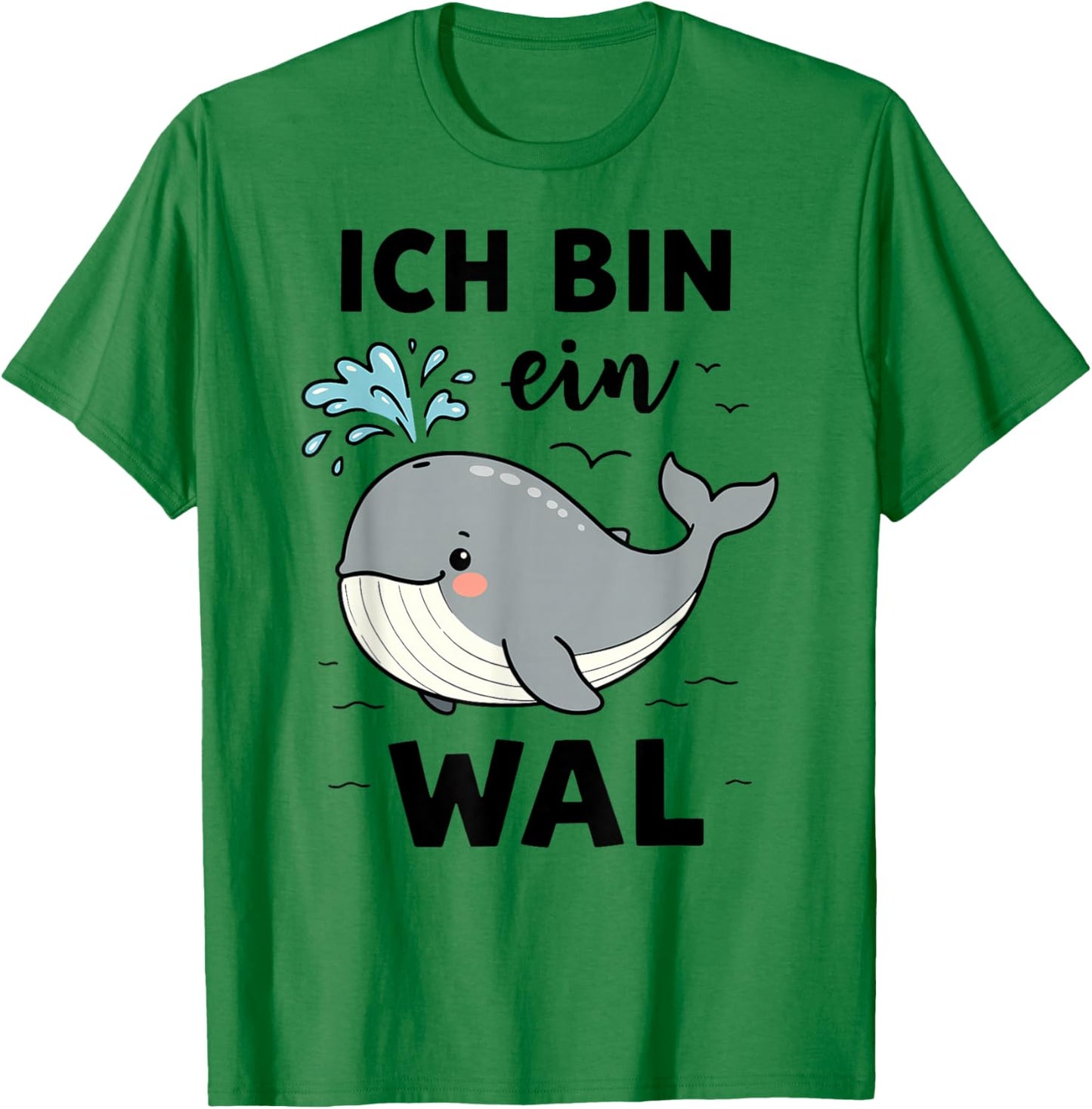 Whale Costume Underwater Sea Animal Costume Fancy Dress Costume T-Shirt - T-Shirt | Irish Green