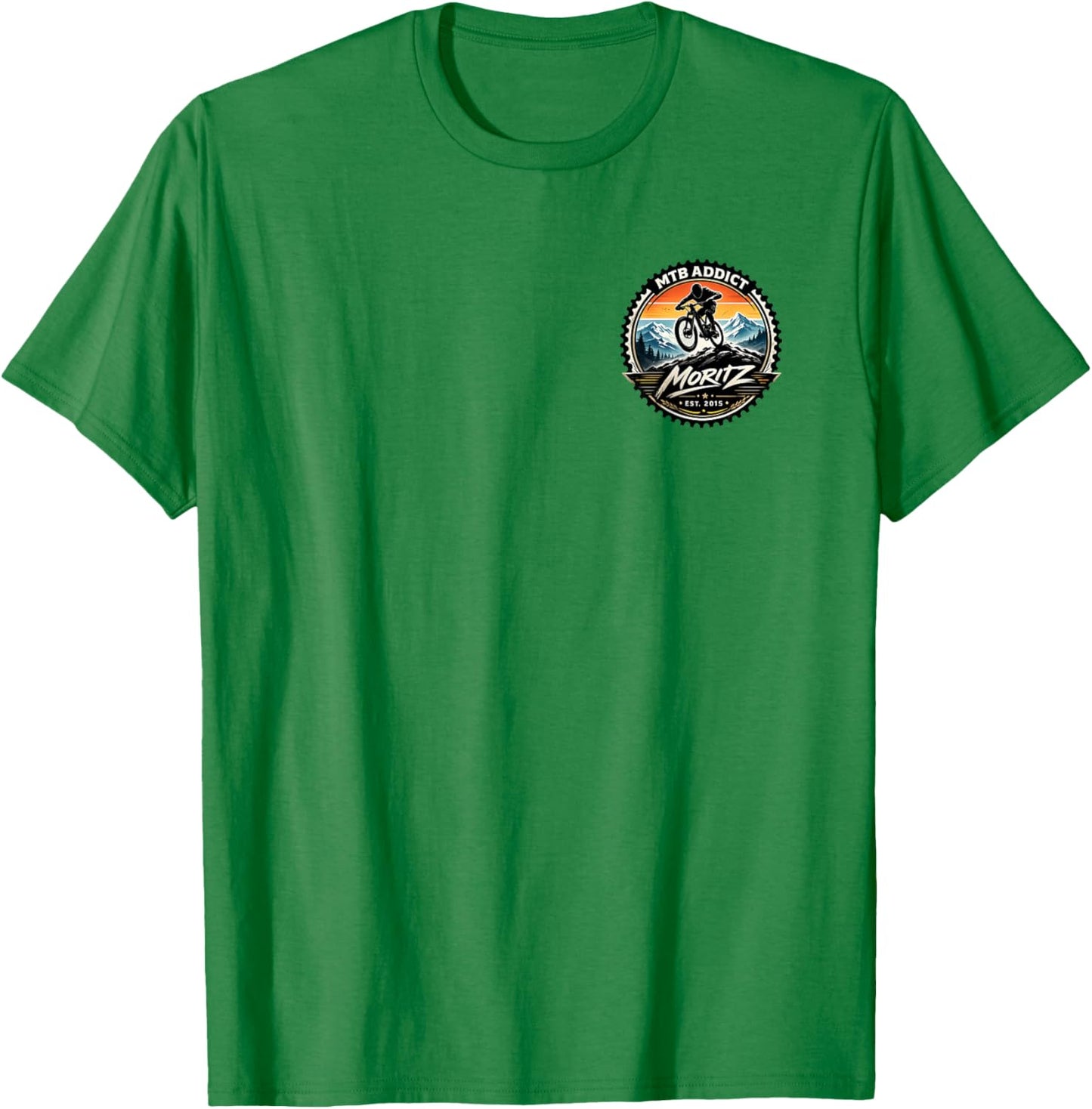 Moritz Downhill MTB Mountainbike Junge T-Shirt - T-Shirt | Irish Green