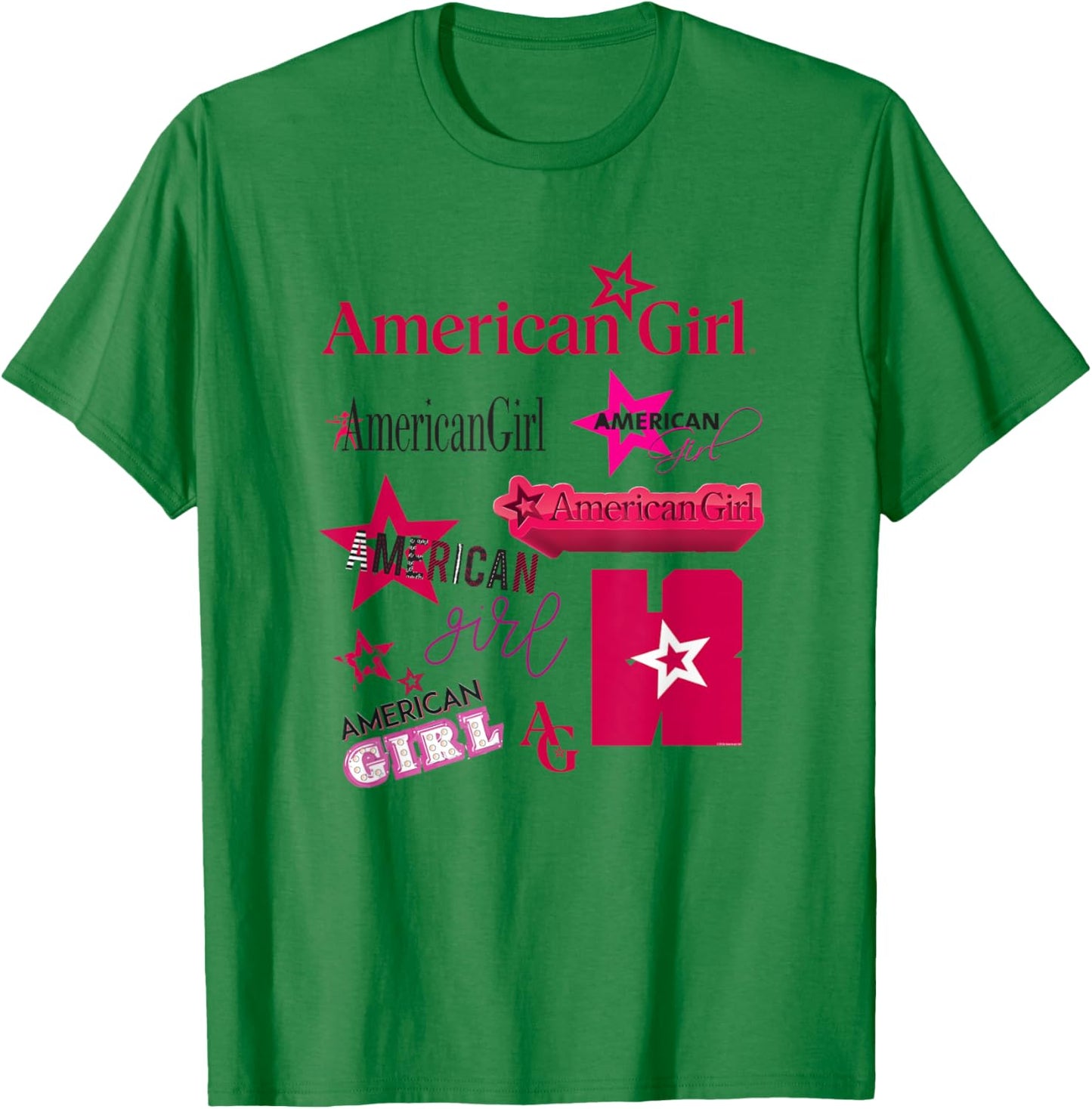 American Girl - Historic Logos T-Shirt - T-Shirt | Irish Green